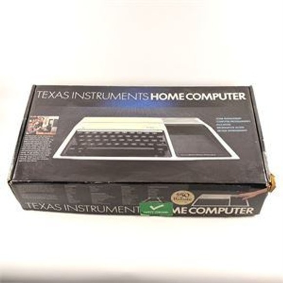 Texas Instruments Other - Texas Instruments TI-99/4A Home Computer Vintage 16-Bit System Original Box
